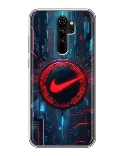 Чехол для Xiaomi Redmi Note 8 Pro с картинкой «Техногенный стиль Nike» Чехол для Xiaomi Redmi Note 8 Pro с картинкой «Техногенный стиль Nike»