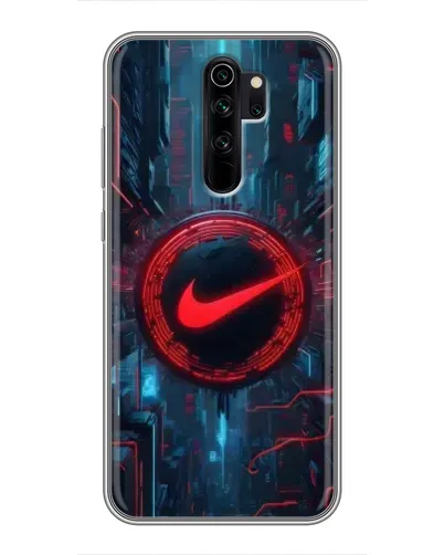 Чехол для Xiaomi Redmi Note 8 Pro с картинкой «Техногенный стиль Nike» Чехол для Xiaomi Redmi Note 8 Pro с картинкой «Техногенный стиль Nike»