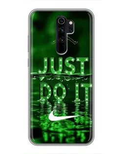 Чехол для Xiaomi Redmi Note 8 Pro с картинкой «Зеленый неоновый Nike» Чехол для Xiaomi Redmi Note 8 Pro с картинкой «Зеленый неоновый Nike»