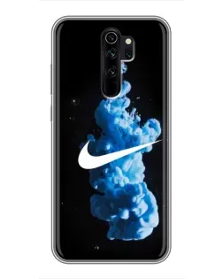Чехол для Xiaomi Redmi Note 8 Pro с картинкой «Nike и синий дым» Чехол для Xiaomi Redmi Note 8 Pro с картинкой «Nike и синий дым»