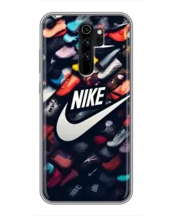 Чехол для Xiaomi Redmi Note 8 Pro с картинкой «Коллекция кроссовок Nike» Чехол для Xiaomi Redmi Note 8 Pro с картинкой «Коллекция кроссовок Nike»