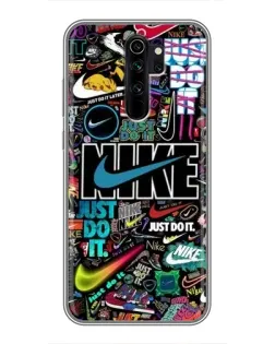 Чехол для Xiaomi Redmi Note 8 Pro с картинкой «Яркий коллаж Nike» Чехол для Xiaomi Redmi Note 8 Pro с картинкой «Яркий коллаж Nike»