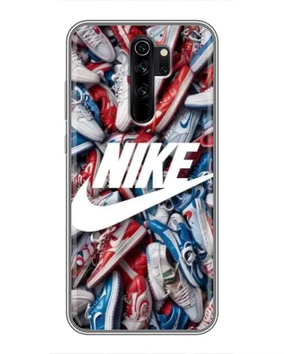 Чехол для Xiaomi Redmi Note 8 Pro с картинкой «Коллаж кроссовок Найк» Чехол для Xiaomi Redmi Note 8 Pro с картинкой «Коллаж кроссовок Найк»