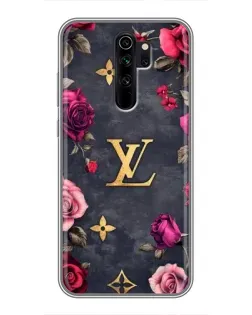 Чехол для Xiaomi Redmi Note 8 Pro с картинкой «Цветочный Louis Vuitton»