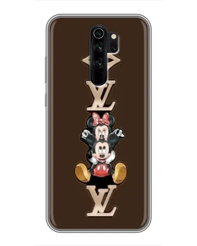 Чехол для Xiaomi Redmi Note 8 Pro с картинкой «LV и Микки Маус»