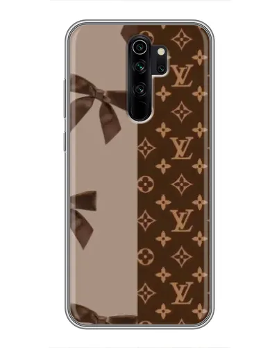Чехол для Xiaomi Redmi Note 8 Pro с картинкой «Louis Vuitton — банты»
