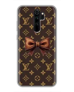Чехол для Xiaomi Redmi Note 8 Pro с картинкой «LV с бантом»