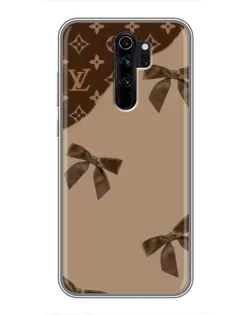 Чехол для Xiaomi Redmi Note 8 Pro с картинкой «LV — кофейный атлас»