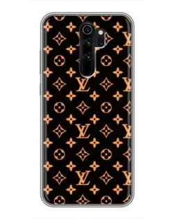 Чехол для Xiaomi Redmi Note 8 Pro с картинкой «Золотая монограмма LV»