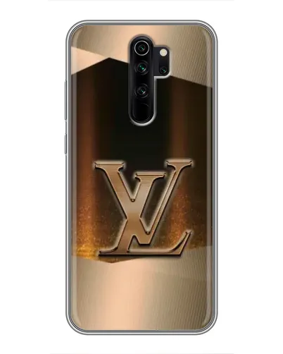 Чехол для Xiaomi Redmi Note 8 Pro с картинкой «LV — золотое сияние»