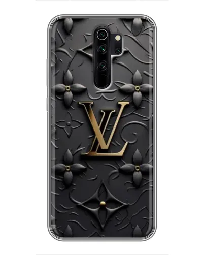 Чехол для Xiaomi Redmi Note 8 Pro с картинкой «Кожаная текстура LV»