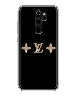 Чехол для Xiaomi Redmi Note 8 Pro с картинкой «Louis Vuitton — минимализм»