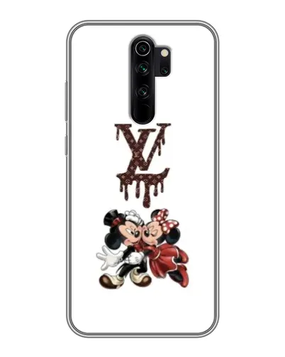 Чехол для Xiaomi Redmi Note 8 Pro с картинкой «LV и Микки Маус»