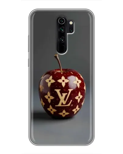 Чехол для Xiaomi Redmi Note 8 Pro с картинкой «Красное яблоко LV»