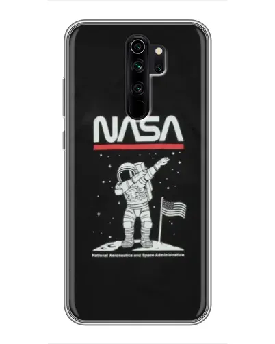 Чехол для Xiaomi Redmi Note 8 Pro с картинкой «NASA — шагаем по Луне» Чехол для Xiaomi Redmi Note 8 Pro с картинкой «NASA — шагаем по Луне»