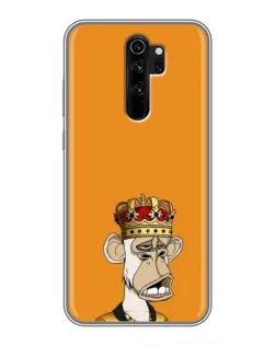Чохол для Xiaomi Redmi Note 8 Pro з картинкою «Золота мавпа Bored Ape» Чохол для Xiaomi Redmi Note 8 Pro з картинкою «Золота мавпа Bored Ape»