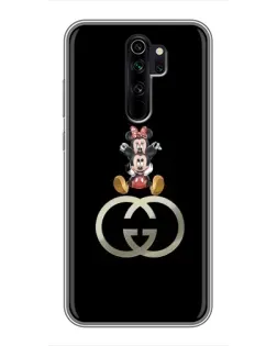Чохол для Xiaomi Redmi Note 8 Pro з картинкою «Мінні Маус на лого» Чохол для Xiaomi Redmi Note 8 Pro з картинкою «Мінні Маус на лого»
