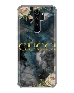 Чохол для Xiaomi Redmi Note 8 Pro з картинкою «Абстрактні квіти Gucci» Чохол для Xiaomi Redmi Note 8 Pro з картинкою «Абстрактні квіти Gucci»