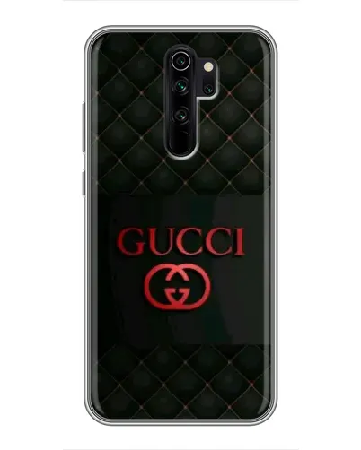 Чехол для Xiaomi Redmi Note 8 Pro с картинкой «Gucci — стеганый черный»