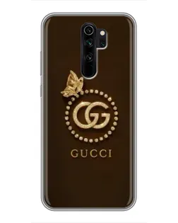 Чохол для Xiaomi Redmi Note 8 Pro з картинкою «Gucci — золотий метелик» Чохол для Xiaomi Redmi Note 8 Pro з картинкою «Gucci — золотий метелик»