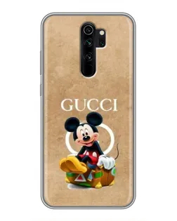 Чохол для Xiaomi Redmi Note 8 Pro з картинкою «Міккі Маус Gucci — крафт» Чохол для Xiaomi Redmi Note 8 Pro з картинкою «Міккі Маус Gucci — крафт»