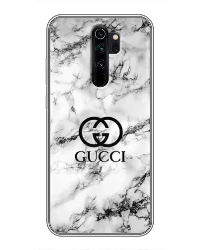 Чехол для Xiaomi Redmi Note 8 Pro с картинкой «Gucci — мраморный шик»