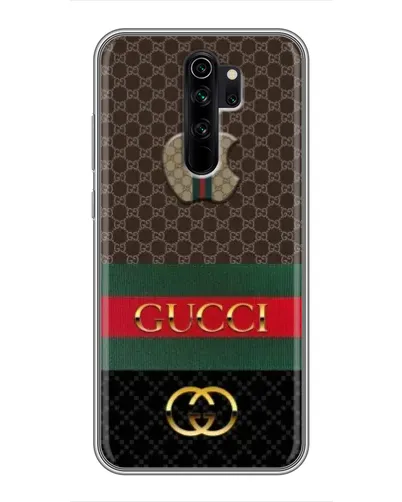 Чехол для Xiaomi Redmi Note 8 Pro с картинкой «Gucci — брендированный десерт»