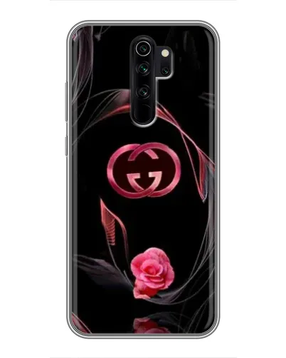 Чехол для Xiaomi Redmi Note 8 Pro с картинкой «Gucci — неоновая роза»