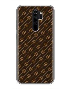 Чохол для Xiaomi Redmi Note 8 Pro з картинкою «Gucci — золоті діагоналі» Чохол для Xiaomi Redmi Note 8 Pro з картинкою «Gucci — золоті діагоналі»
