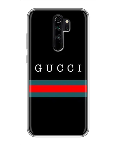 Чехол для Xiaomi Redmi Note 8 Pro с картинкой «Gucci — красный пояс»