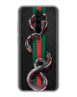 Чохол для Xiaomi Redmi Note 8 Pro з картинкою «Gucci — змія на смузі» Чохол для Xiaomi Redmi Note 8 Pro з картинкою «Gucci — змія на смузі»
