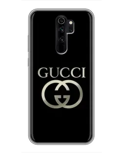 Чохол для Xiaomi Redmi Note 8 Pro з картинкою «Gucci — золото на чорному» Чохол для Xiaomi Redmi Note 8 Pro з картинкою «Gucci — золото на чорному»
