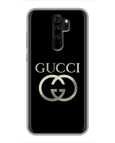 Чехол для Xiaomi Redmi Note 8 Pro с картинкой «Gucci — золото на черном» Чехол для Xiaomi Redmi Note 8 Pro с картинкой «Gucci — золото на черном»