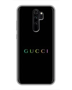 Чохол для Xiaomi Redmi Note 8 Pro з картинкою «Gucci — неоновий мінімалізм» Чохол для Xiaomi Redmi Note 8 Pro з картинкою «Gucci — неоновий мінімалізм»