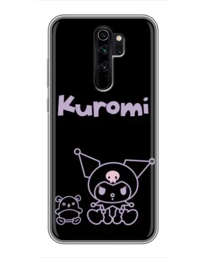 Чехол для Xiaomi Redmi Note 8 Pro с картинкой «Kuromi — черный минимализм» Чехол для Xiaomi Redmi Note 8 Pro с картинкой «Kuromi — черный минимализм»