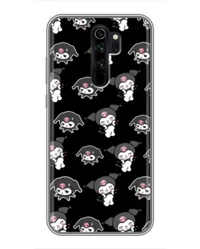 Чехол для Xiaomi Redmi Note 8 Pro с картинкой «Черный паттерн Kuromi» Чехол для Xiaomi Redmi Note 8 Pro с картинкой «Черный паттерн Kuromi»
