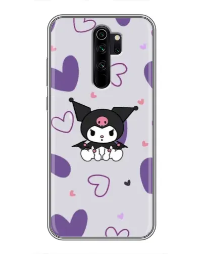 Чехол для Xiaomi Redmi Note 8 Pro с картинкой «Kuromi и лавандовые сердца» Чехол для Xiaomi Redmi Note 8 Pro с картинкой «Kuromi и лавандовые сердца»