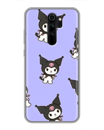 Чехол для Xiaomi Redmi Note 8 Pro с картинкой «Паттерн с Kuromi» Чехол для Xiaomi Redmi Note 8 Pro с картинкой «Паттерн с Kuromi»