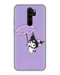 Чехол для Xiaomi Redmi Note 8 Pro с картинкой «Kuromi с зонтиком»