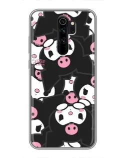 Чехол для Xiaomi Redmi Note 8 Pro с картинкой «Паттерн голов Куроми»