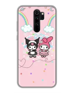 Чехол для Xiaomi Redmi Note 8 Pro с картинкой «My Melody и Kuromi»
