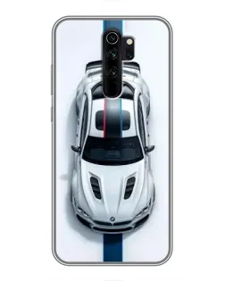 Чохол для Xiaomi Redmi Note 8 Pro з картинкою «Вид зверху — BMW M»