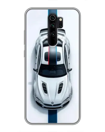 Чехол для Xiaomi Redmi Note 8 Pro с картинкой «Вид сверху — BMW M» Чехол для Xiaomi Redmi Note 8 Pro с картинкой «Вид сверху — BMW M»