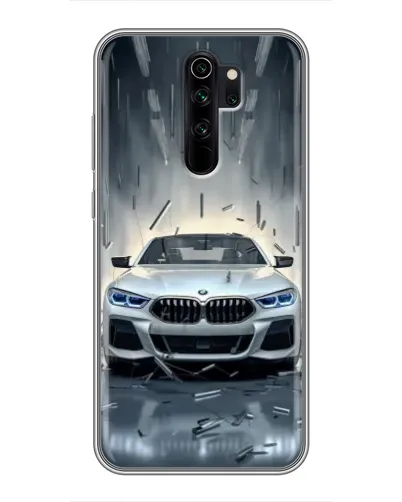 Чехол для Xiaomi Redmi Note 8 Pro с картинкой «BMW в свете фар» Чехол для Xiaomi Redmi Note 8 Pro с картинкой «BMW в свете фар»