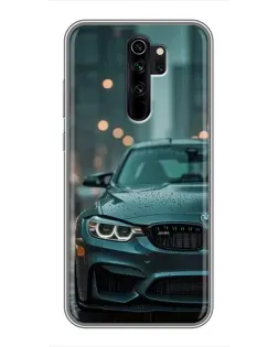 Чехол для Xiaomi Redmi Note 8 Pro с картинкой «BMW в огнях города»