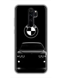 Чехол для Xiaomi Redmi Note 8 Pro с картинкой «BMW — взгляд из темноты»