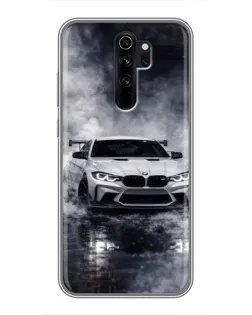 Чехол для Xiaomi Redmi Note 8 Pro с картинкой «BMW сквозь туман»