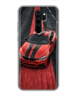 Чехол для Xiaomi Redmi Note 8 Pro с картинкой «BMW на красной дорожке»