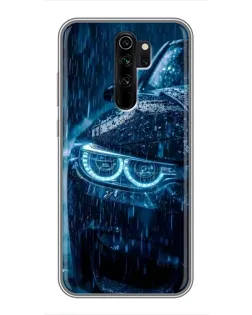 Чохол для Xiaomi Redmi Note 8 Pro з картинкою «BMW під дощем»