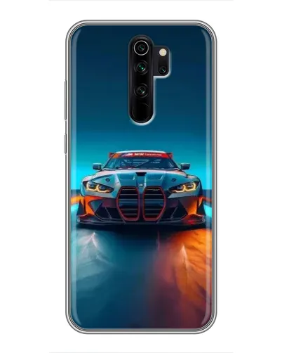 Чехол для Xiaomi Redmi Note 8 Pro с картинкой «BMW — огни неона» Чехол для Xiaomi Redmi Note 8 Pro с картинкой «BMW — огни неона»